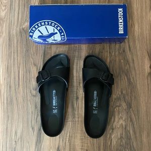 Black Madrid Birkenstock’s